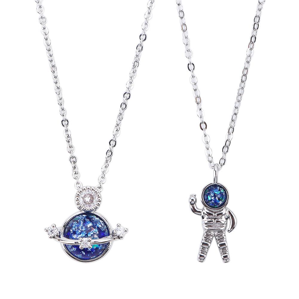 Vòng cổ Mặt Hình Phi Hành Gia Sáng Tạo Cho Nam Nữ