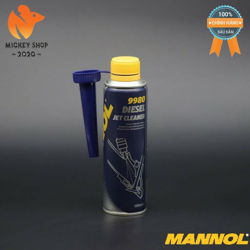 [Pro] Súc Rửa Béc Phun Dầu Diesel MANNOL 9980 – 300ML Diesel Jet Cleaner, Hàng Đức Chính Hãng – Mickey2020shop