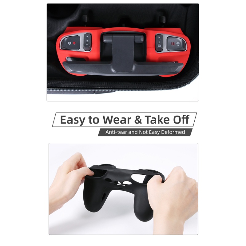 Vỏ Silicone Bảo Vệ Điều Khiển Từ Xa Chống Thất Lạc Cho FPV Com
