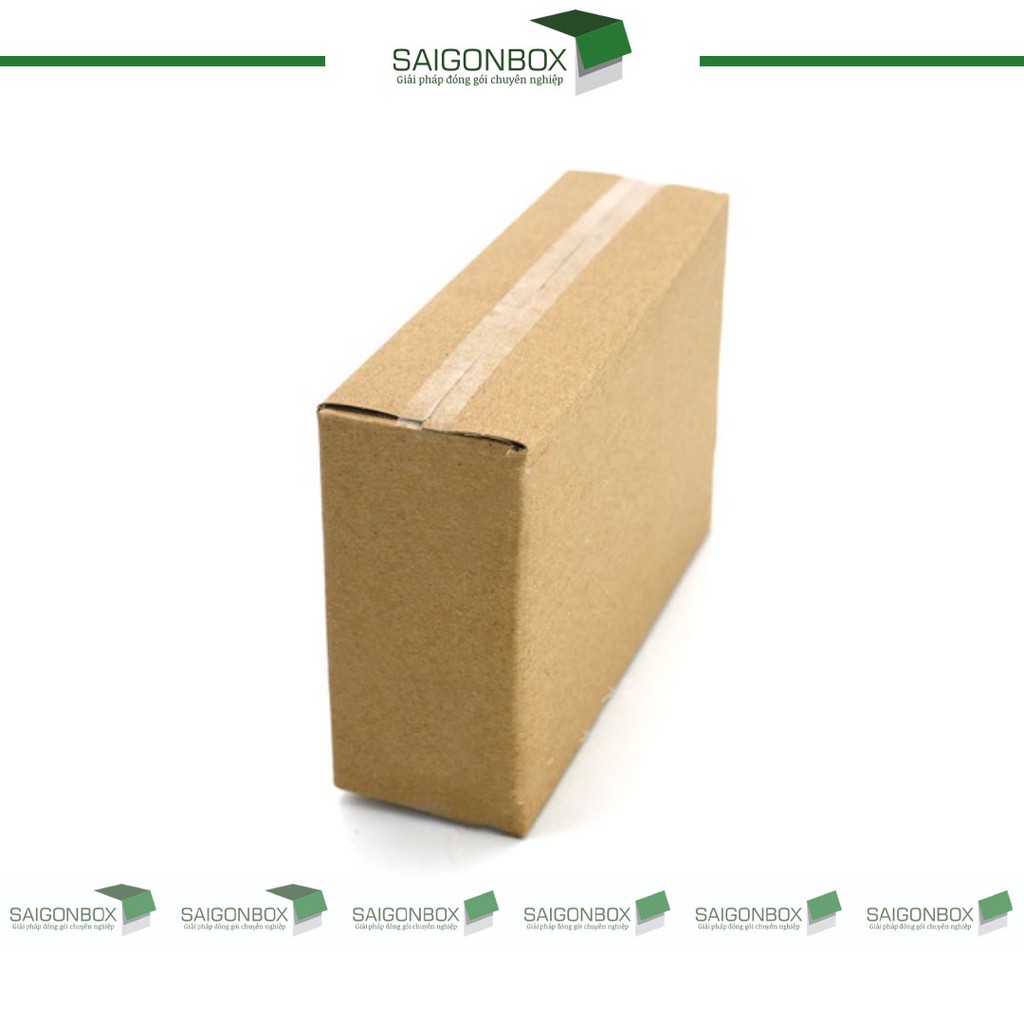 Combo 100 thùng hộp carton size 21x7x12 cm để đóng gói hàng hóa