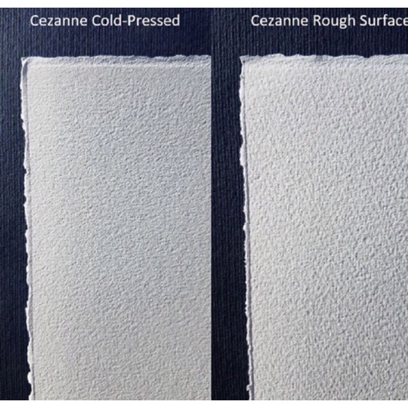 5 tờ giấy màu nước Veneto & Cezanne HAHNEMUHLE 19.5x26.5cm hạng chuyên nghiệp