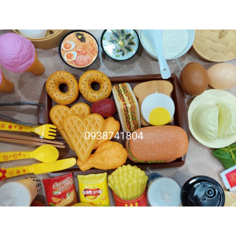 Bộ đồ chơi nấu ăn cho bé - Set đồ chơi DimSum nhựa ABS an toàn