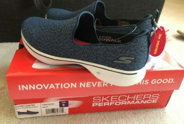 Giày slip on Skechers ladies Go Walk 4 hàng Costco Mỹ