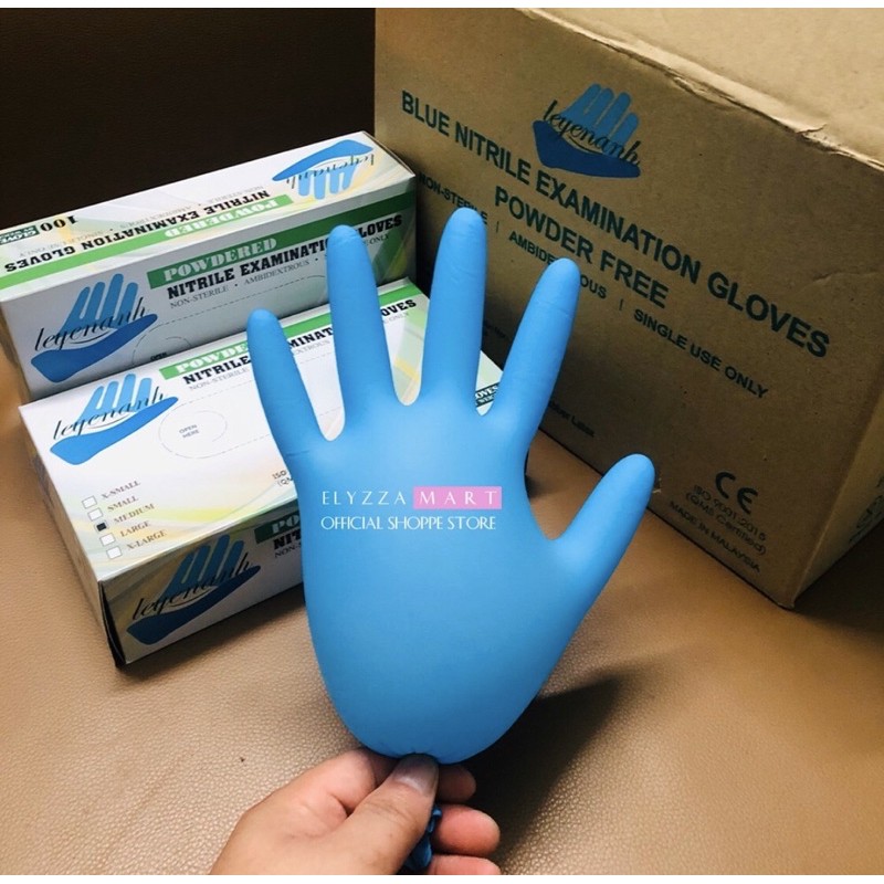 Găng y tế xanh-đen LOẠI DÀY 4.5g_ 100pcs | BigBuy360 - bigbuy360.vn