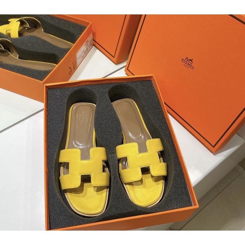 Dép lê hm da mịn cao cấp 6 màu