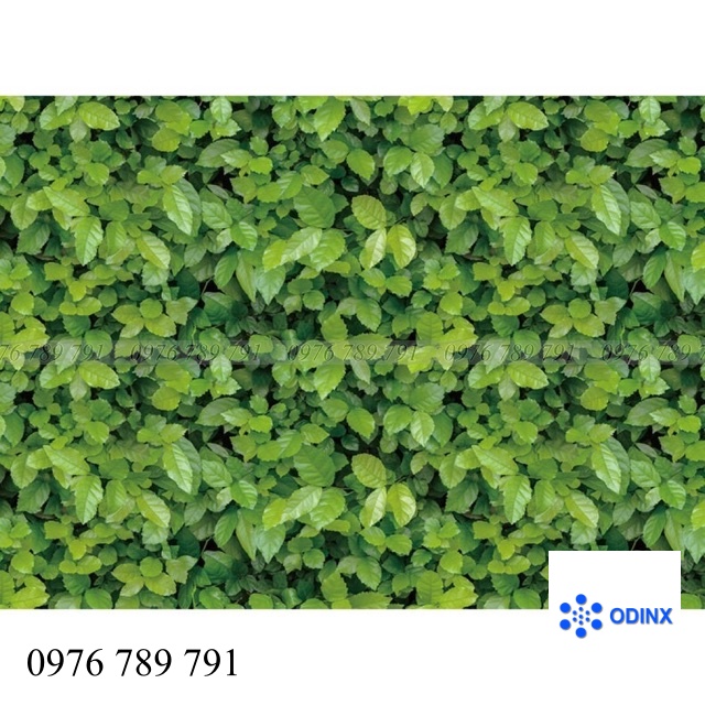 CUỘN 10M GIẤY DÁN TƯỜNG (decal cuộn) MÃ THẢM LÁ 3D