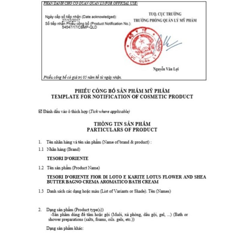 Gói sữa tắm xích Tesori dùng thử 6ml | BigBuy360 - bigbuy360.vn