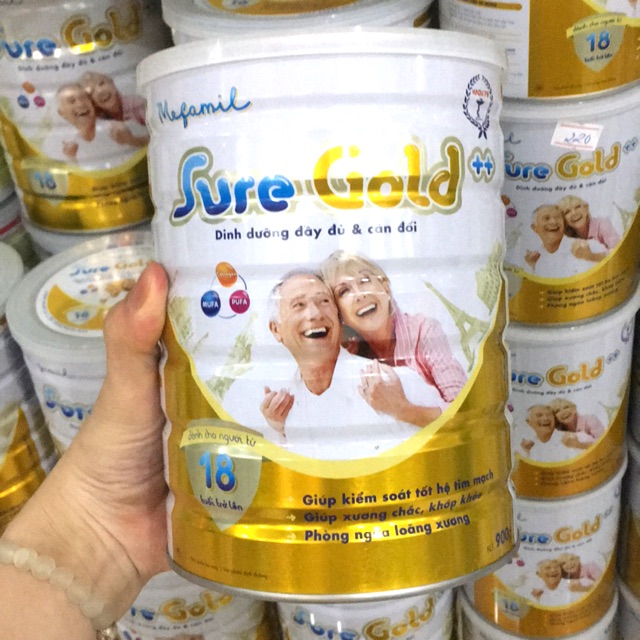 Sữa bột Mefamil Sure gold 900g