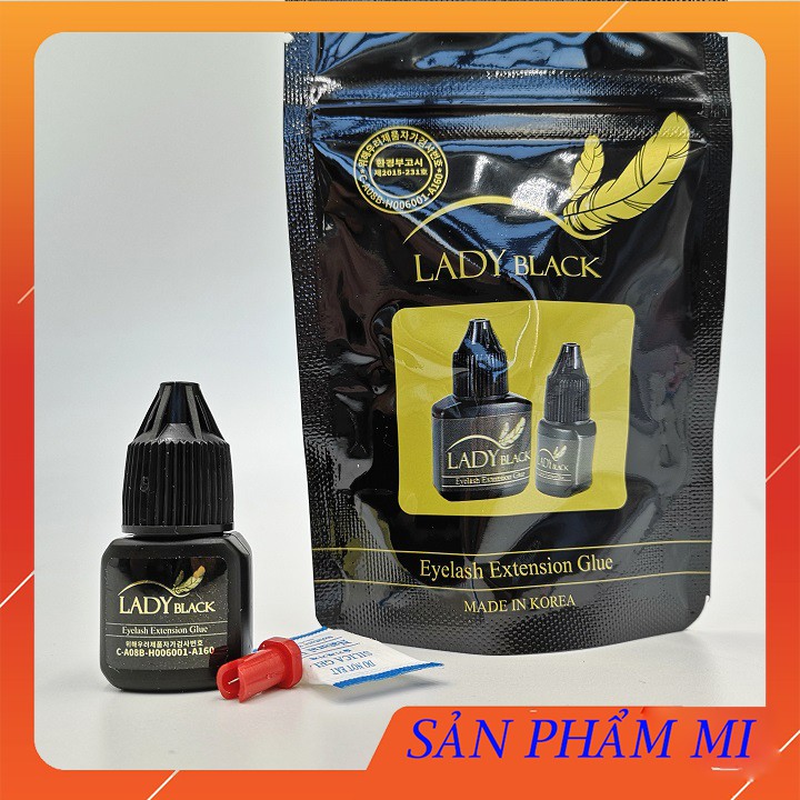 Keo nối mi Lady black