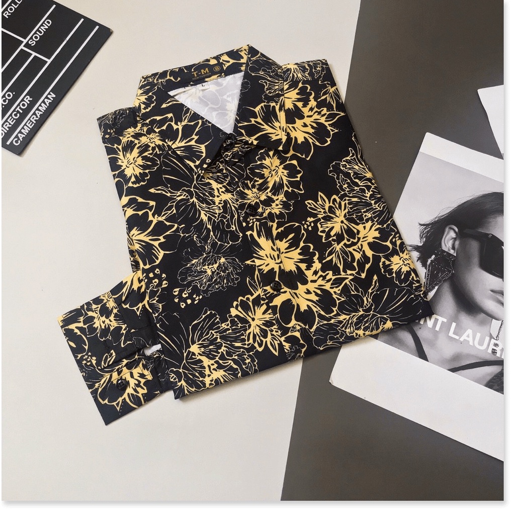 Áo sơ mi 3D DÀI TAY HOẠ TIẾT ĐẶC SẮC CỰC CHẤT CHO AE KOKO MI FASHION