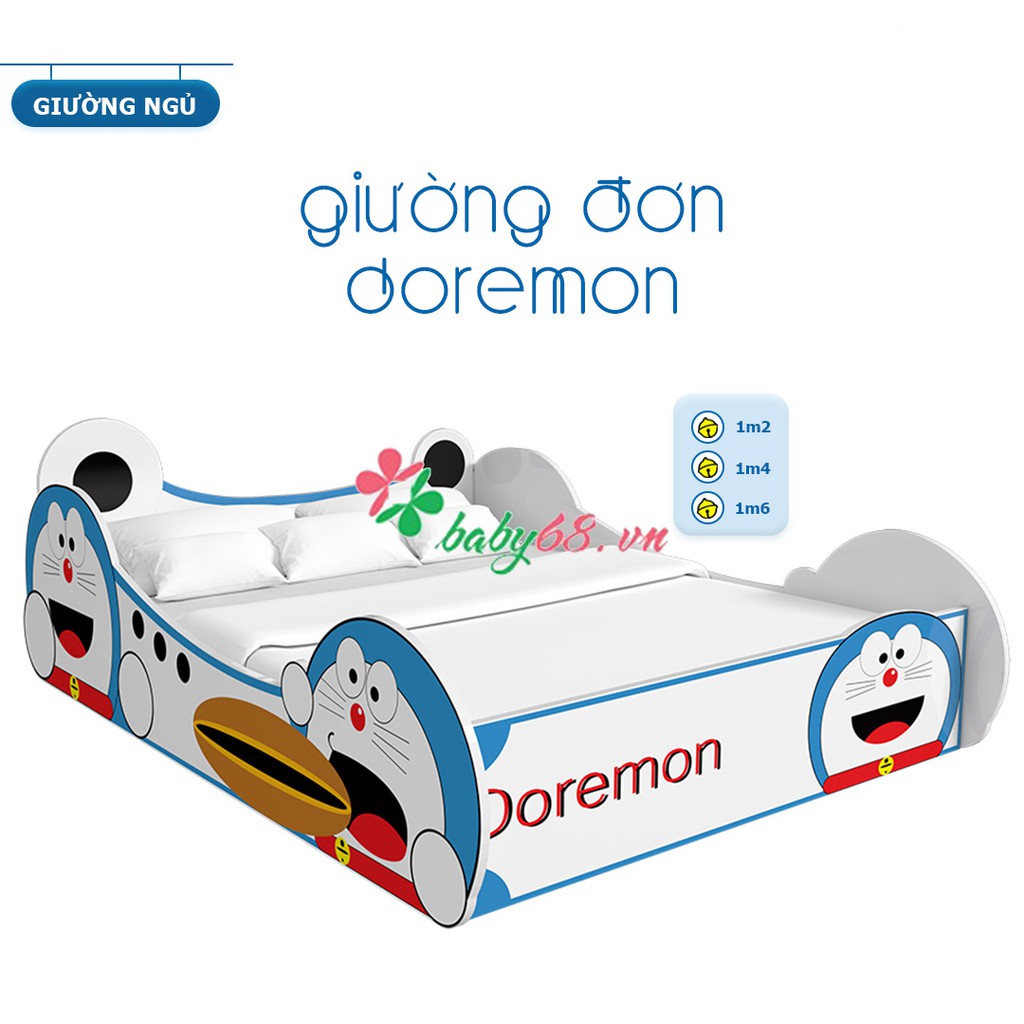 Giường trẻ em Doremon 1m2 1m4 1m6