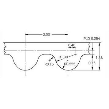 Đai răng GT2 bản rộng 10mm