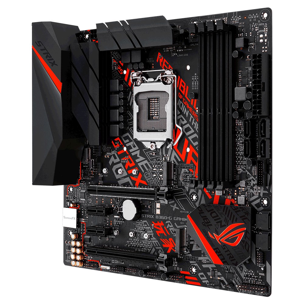 [FREESHIP 99K]_Mainboard ASUS ROG STRIX B360-G GAMING Socket 1151 v2