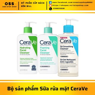 Bộ sản phẩm Sữa rửa mặt CeraVe - Sample