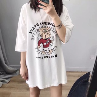 Áo thun tay lỡ PITPULL oversize form thụng hàng quảng châu dáng xuông vải đẹp không xù AP2834