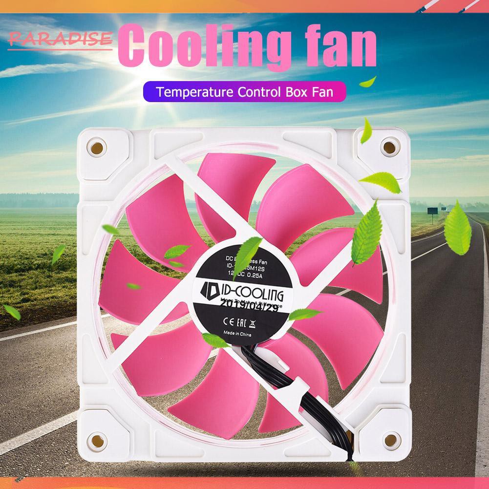 Quạt Tản Nhiệt Cpu Id-Cooling Zf-12025-Pink Argb 120mm Yên Tĩnh