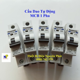 [PANASONIC] Cầu Dao Tự Động MCB 1 Pha