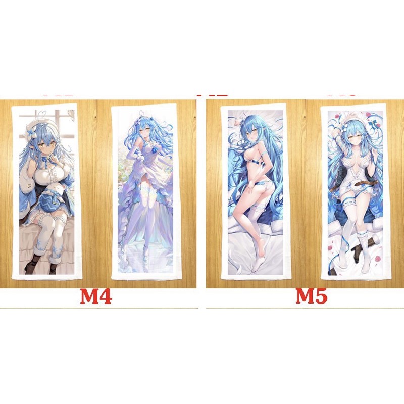 gối ôm vtuber hololive / gối dài anime hololive 1mx40cm