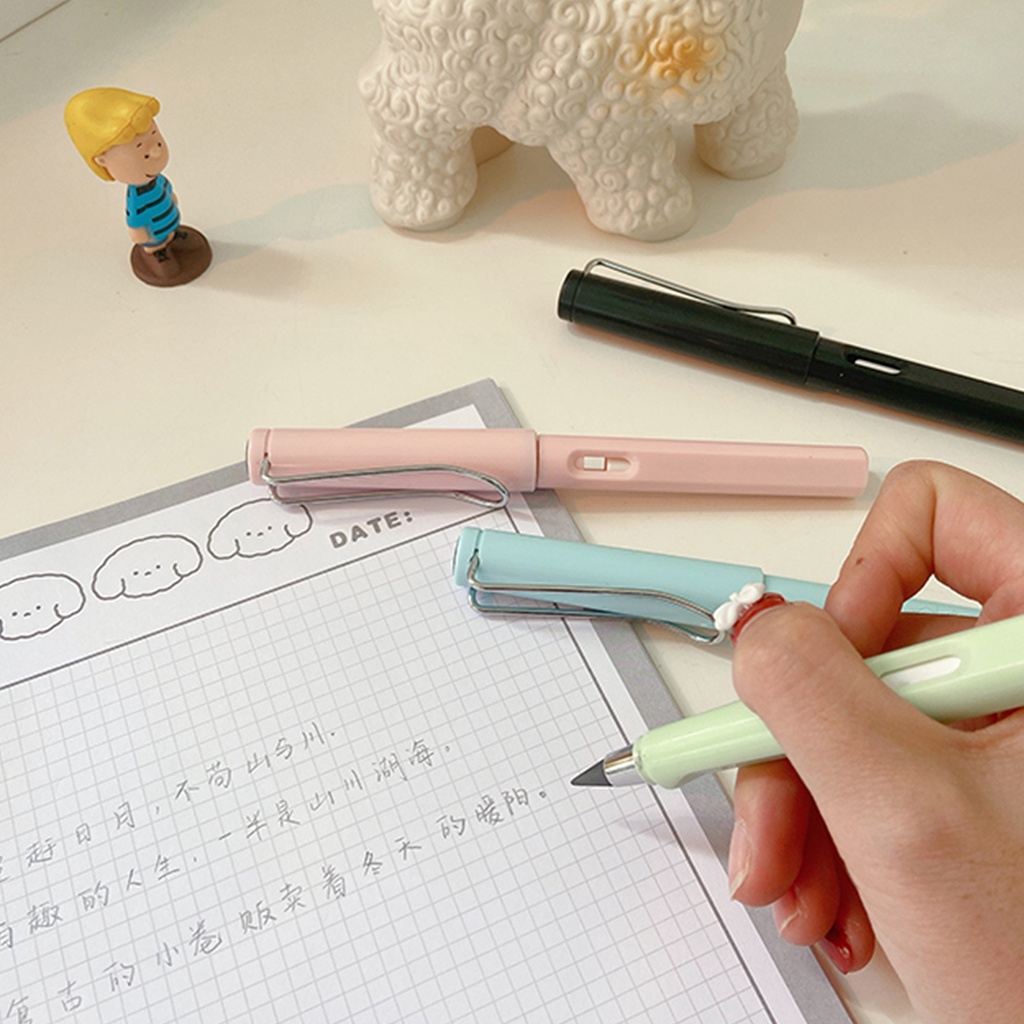 Bút chì vĩnh cửu Không chuốt Bút chì vĩnh cửu siêu bền HB Bút chì tẩy được Bút viết học sinh - Bao gồm tẩy