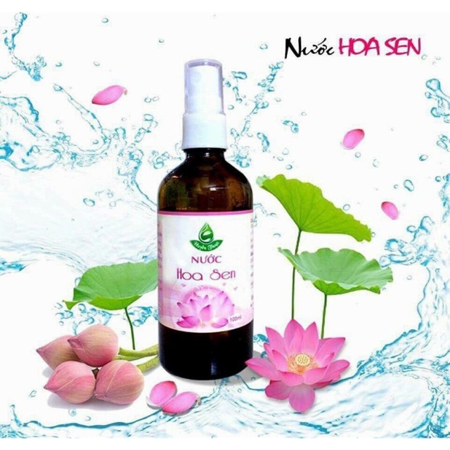 NƯỚC HOA SEN - XỊT KHOÁNG HOA SEN