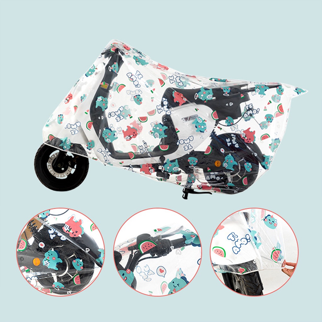 Tấm trùm xe máy JUJIAJIA chống bụi chống mưa tiện lợi