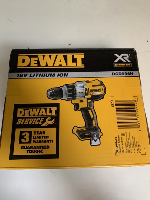 Khoan pin DEWALT 18v .DCD996N