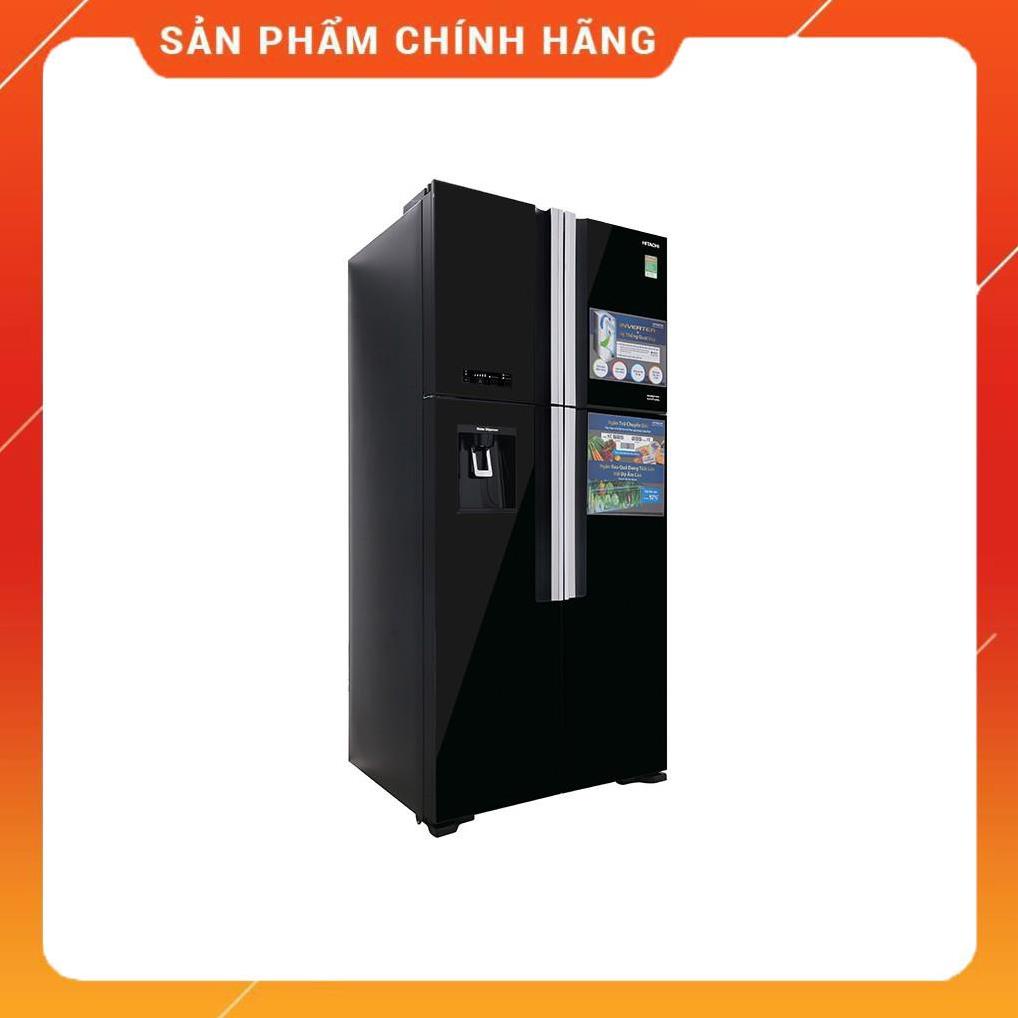 R-FW690PGV7(GBK) Tủ lạnh Hitachi 4 cánh màu đen ( FREE SHIP khu vực TP Hà Nội) BM