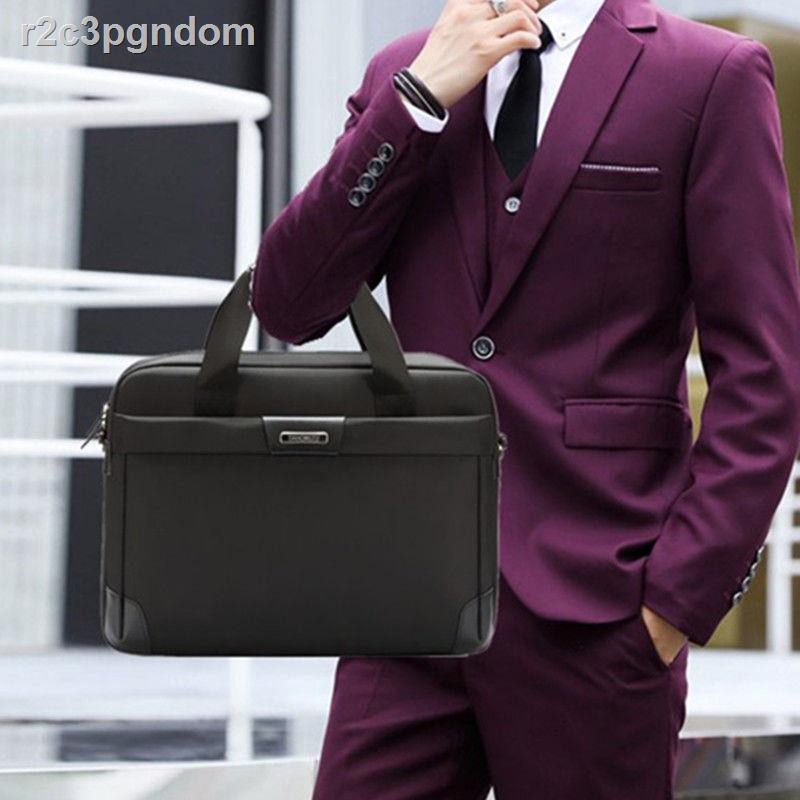 Vải thời trang mới dành cho doanh nhân Oxford di động A4 tập giấy đựng hồ sơ túi tài liệu cặp máy tính nam và nữ | BigBuy360 - bigbuy360.vn