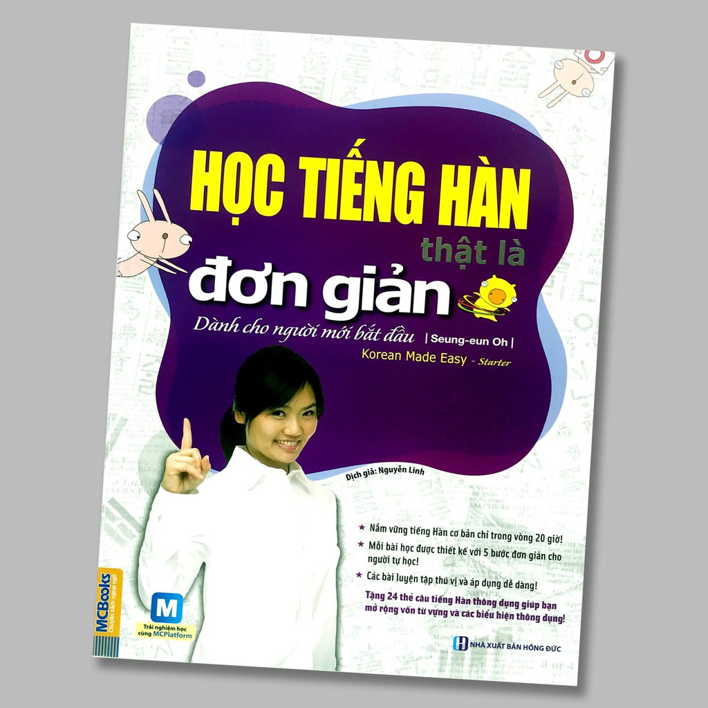 Sách - Học tiếng Hàn thật là đơn giản - Dành cho người mới bắt đầu