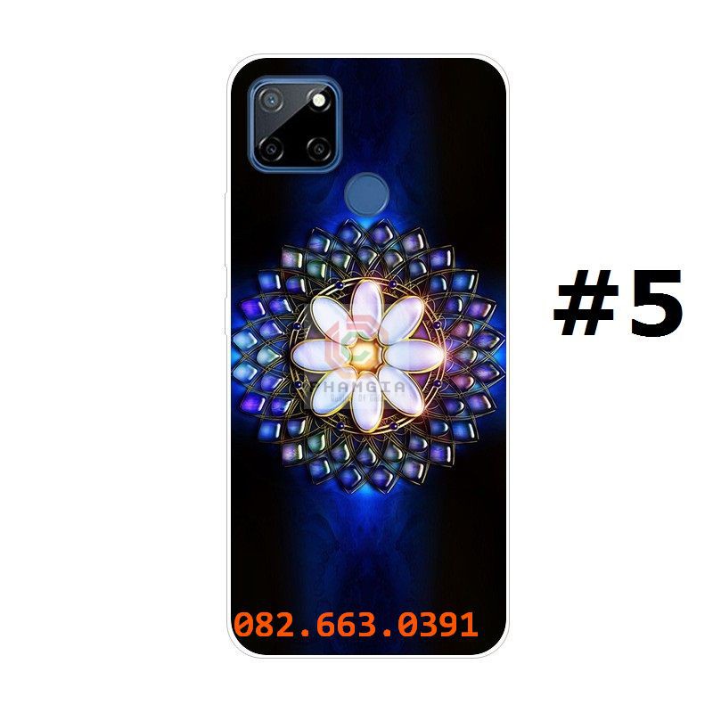 Ốp lưng Realme C15 dẻo in hình bông hoa siêu đẹp