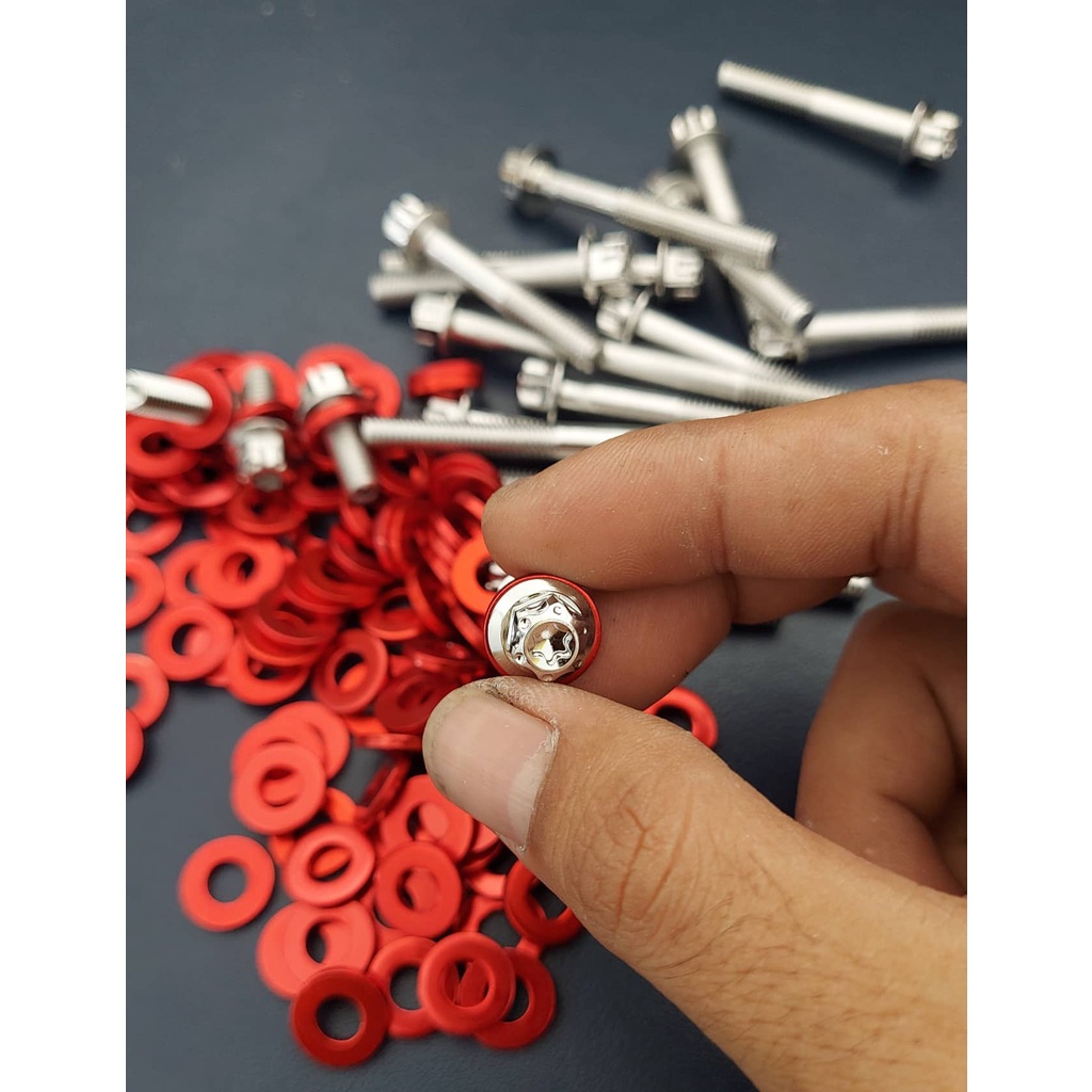 Ốc Salaya Lốc Máy kèm long đền đỏ các dòng xe fuled/exciter/ sirius/ winner