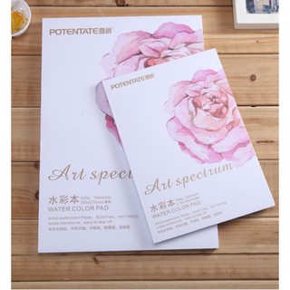Pad Canson A3 300g Vân Rough Vẽ Màu Nước Potentate Cao Cấp - 16 Tờ - Hoa Hồng 020712
