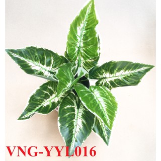 Cây giả - cây trang trí tróc bạc giả, cây trầu bà, vạn thiên thanh, cây cherry, lá phong,...(chưa bao gồm chậu)