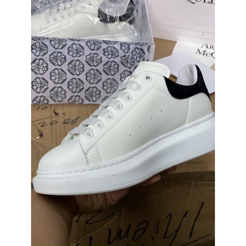 (Bản zep một một trung⚡️Tặng ful bok + tất +quà ⚡️) Giày thể thao,sneakers MC nam,nữ trắng gót nhung đen,phản quang G119 | BigBuy360 - bigbuy360.vn