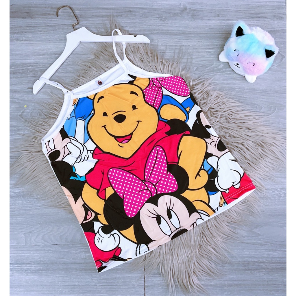áo 2 dây 3d bigsize nhiều mẫu - vymapshopbigsize