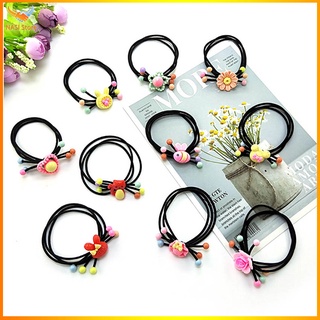 Dây buộc tóc cho bé gái - Set 10 dây cột tóc dễ thương, bền đẹp - NASI Store