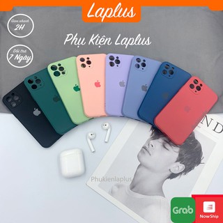Ốp Lưng Cho iPhone 11 / 11 Pro / 11 Promax Full Viền Vuông Độ Iphone 12 - Giao Hàng Hỏa Tốc