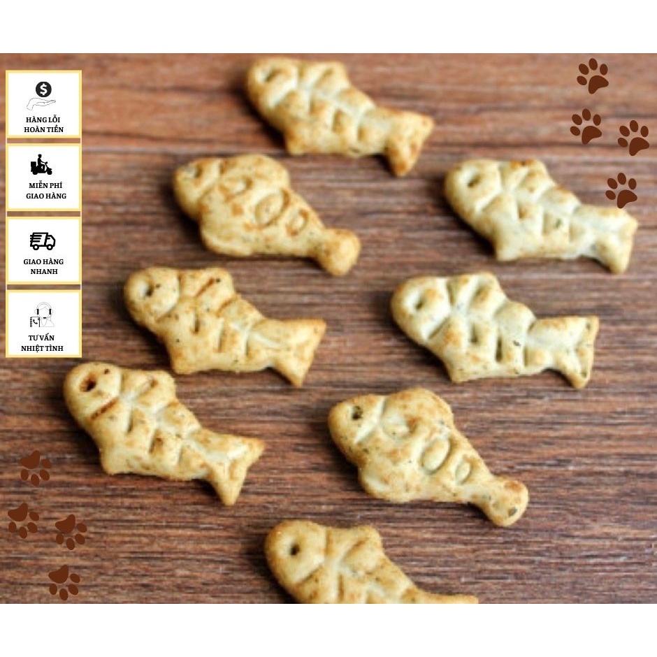 Bánh Thưởng Cho Mèo Catnip Biscuit 40gr - Laila Petshop - Snack thưởng cho mèo