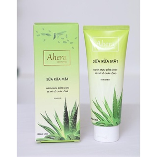 Sữa rửa mặt trà xanh nha đam ahera