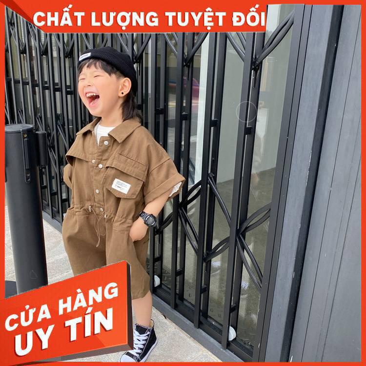 [Hình Chụp Thật] - Jumsuit thô cho bé trai & bé gái - Tiệm Cô Đậu - Quần Áo Trẻ Em Hàn Quốc