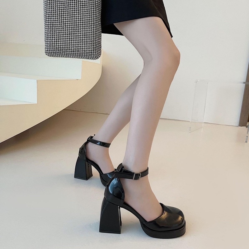 (CÓ SẴN) GIÀY CAO GÓT BARBIE BẢN CAO CẤP (ĐI LÙI SIZE)