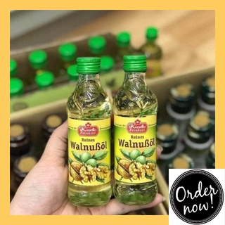 Dầu ăn óc chó Đức nguyên chất Kunella 100ml, dầu hạt quả óc chó cho bé ăn dặm