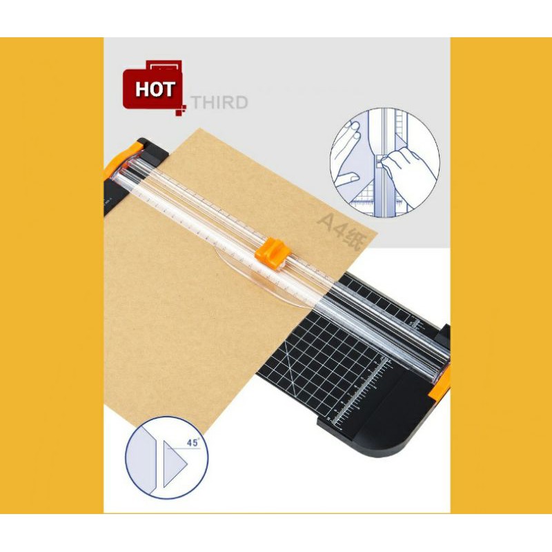 Bảng cắt giấy xịn loại to Paper cutter A3 A4 màu đen làm handmade 🌷 Freeship 50k🌷 công cụ scrapbook giá rẻ