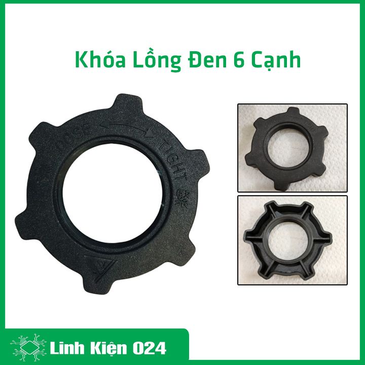 Khóa lồng đèn 6 cạnh, tán cánh cho quạt đứng