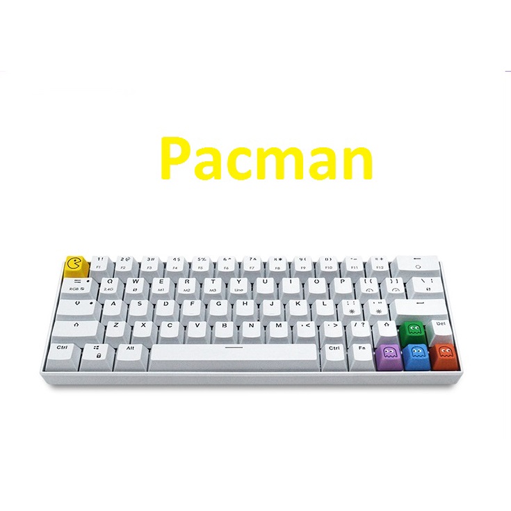 Keycap PBT nút bàn phím cơ phối màu cơ bản dành cho Windows và Mac OS