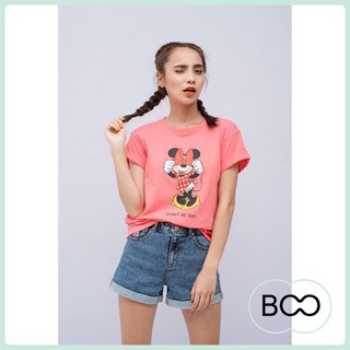 Tee- Áo Thun Fe Sda Oversize Minnie Shy Boo