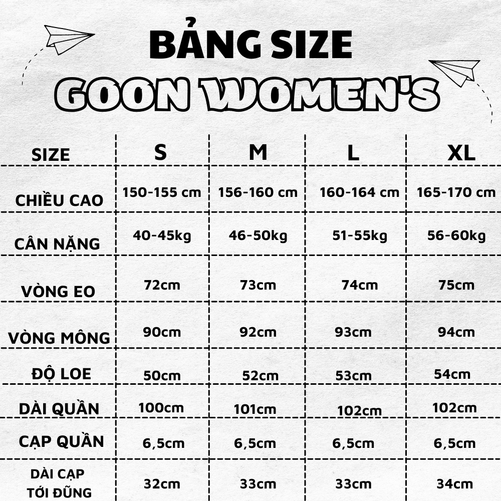 [ Hàng Cao Cấp Loại 1 + Ảnh Thật ] Quần Ống Loe Cạp Cao Vải Co Dãn Không Bai Không Xù Goon Women's - 002