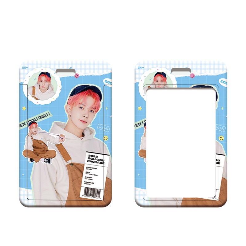 Xrmy Ví Đựng Thẻ id / Danh Thiếp enhypen Gugu / sunghoon sunoo Junwon ni-Kie