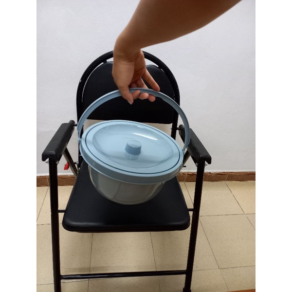 Ghế Bô Vệ Sinh Cho Người Già, Bà Bầu Mặt Đệm Gập Gọn Lucass G17