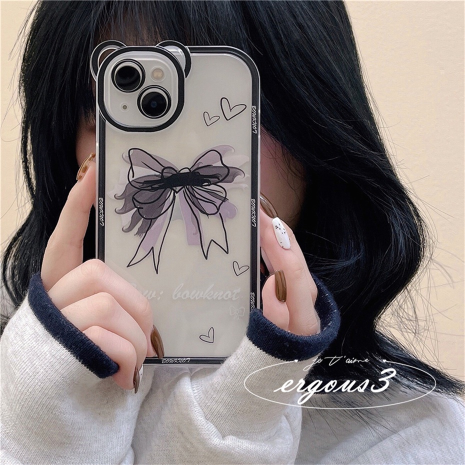 Ốp Điện Thoại Mềm Họa Tiết Ren Thời Trang Cho iPhone 14 13 12 11 Pro Max SE2020 X XR Xs Max 7 8 6 6s Plus